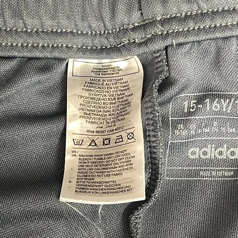 adidas Tiro 23 League Pants Large Gray Football Training Soccer Athletic - Picture 9 of 10